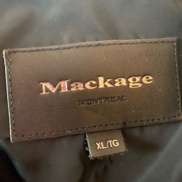 Mackage bomber black coat. - Picture 4 of 4